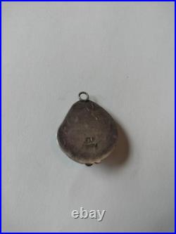 Vintage Darrell Victor Turquoise Sterling Silver Pendant