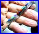 Vintage Earl Plummer Navajo Sterling Silver Multicolored Stones Bracelet / Nice