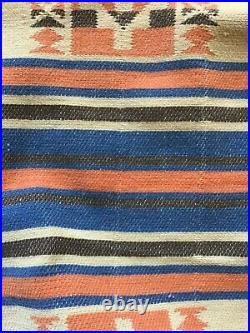 Vintage Esmond Mills Native American Beacon Style Cotton Indian Camp Blanket