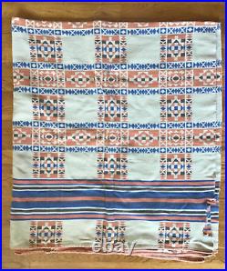 Vintage Esmond Mills Native American Beacon Style Cotton Indian Camp Blanket