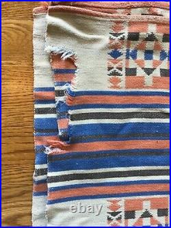 Vintage Esmond Mills Native American Beacon Style Cotton Indian Camp Blanket