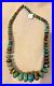 Vintage Estate String of Arizona Kingman Turquoise Graduated Beads needs Clasp