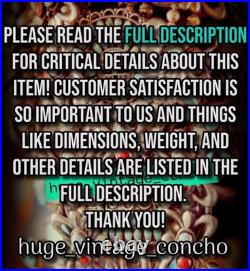 Vintage GRADUATED NAVAJO PEARL NECKLACE sterling silver 30.5 Southwestern