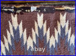 Vintage Hand Woven Navajo Run Featuring Yei Figures(see Details In Description)