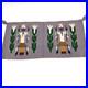 Vintage Handmade Navajo Yébîchai Ye Bi Chai Rug / Wall Hanging 22x10.5 Figures