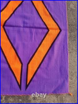 Vintage Handwoven Beautiful Mexican Native American Rug Carpet 48.8x32.2 In