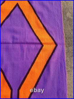 Vintage Handwoven Beautiful Mexican Native American Rug Carpet 48.8x32.2 In