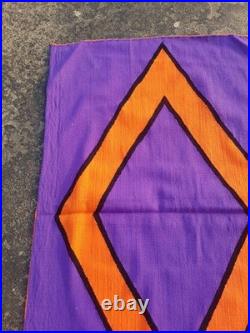 Vintage Handwoven Beautiful Mexican Native American Rug Carpet 48.8x32.2 In