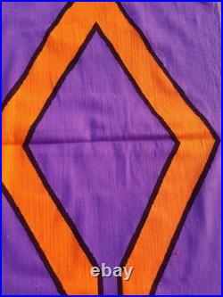 Vintage Handwoven Beautiful Mexican Native American Rug Carpet 48.8x32.2 In