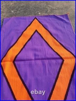 Vintage Handwoven Beautiful Mexican Native American Rug Carpet 48.8x32.2 In