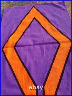 Vintage Handwoven Beautiful Mexican Native American Rug Carpet 48.8x32.2 In