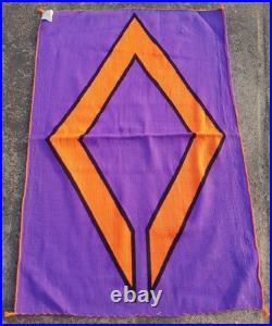 Vintage Handwoven Beautiful Mexican Native American Rug Carpet 48.8x32.2 In