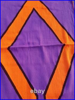 Vintage Handwoven Beautiful Mexican Native American Rug Carpet 48.8x32.2 In