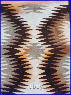 Vintage Handwoven Beautiful Mexican wool Native American Rug Carpet 39.3x27.1 cm