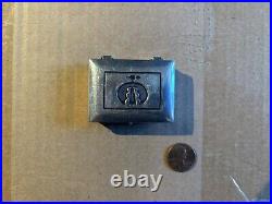 Vintage Hopi Sterling Silver Pill Box with Overlay Native American Handmade