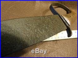 Vintage Hudson's Bay Company D Guard Bowie Knife Forged Blade HBCo Marked 1800's