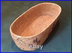 Vintage Indian Basket/Bowl Hand Woven From The Southwest