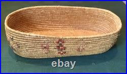 Vintage Indian Basket/Bowl Hand Woven From The Southwest