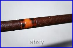 Vintage Indian Cane Checked Native American Walking Stick Antique Folk Art Rare