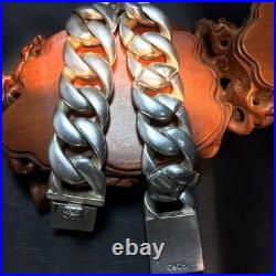Vintage Indian Navajo Indigenous Handmade Antique Collection Silver Bracelet 850