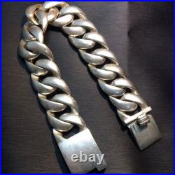 Vintage Indian Navajo Indigenous Handmade Antique Collection Silver Bracelet 850
