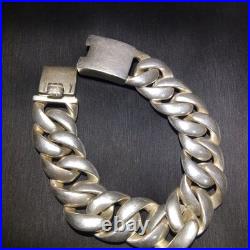 Vintage Indian Navajo Indigenous Handmade Antique Collection Silver Bracelet 850