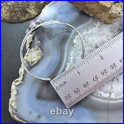 Vintage K. Martinez Native American Sterling Malachite & Sugilite Cuff For Women