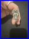 Vintage Kachina Sterling 925 Native American Turquoise Ring Size 7 Signed R. L
