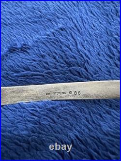 Vintage Lex Billie Signed Native American Navajo Collar Choker Necklace, 16