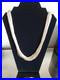 Vintage Liquid Silver Necklace 100 Strands 111.4g! Heishi Native American 925