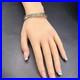 Vintage Mark Jimenez Apache Sterling Silver 14K Gold Cuff Bracelet 6.5 Inch