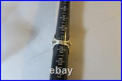 Vintage Mike Thomas Jr Navajo Turquoise, Coral & Sterling Ring Size 11 1/4