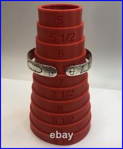 Vintage Native American 925 Sterling Silver Cuff Bracelet