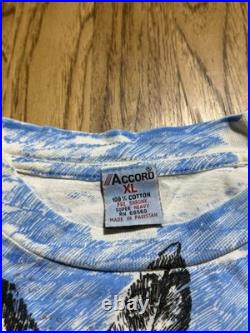 Vintage Native American All Over Print T Shirt Men's XL Multicolor AOP 90's