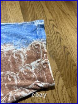 Vintage Native American All Over Print T Shirt Men's XL Multicolor AOP 90's