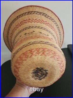 Vintage Native American Basket 11