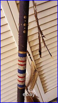 Vintage Native American Buffalo Lance / Spear