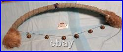 Vintage Native American Buffalo Rib Bone Ceremonial Dance Bow. One Of Kind