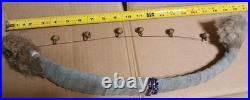 Vintage Native American Buffalo Rib Bone Ceremonial Dance Bow. One Of Kind