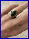 Vintage Native American Deep Turquoise Sterling Ring
