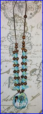 Vintage Native American Degrassi Signed Necklace 1960s