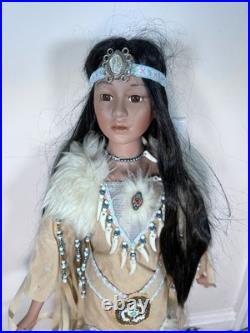 Vintage Native American Doll 23.5 Inches