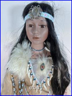 Vintage Native American Doll 23.5 Inches