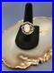 Vintage Native American Don Chee Sterling Silver Mother Of Pearl Ring Size 7
