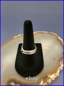 Vintage Native American Don Chee Sterling Silver Mother Of Pearl Ring Size 7 Vintage Native American Don Chee Sterling Silver Mother Of Pearl Ring Size 7