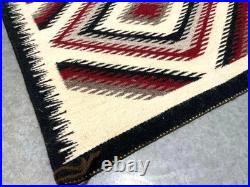 Vintage Native American Ganado Area Rug 34x21