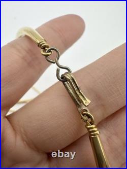 Vintage Native American Gold Plated Multistrand Layered Necklace 24