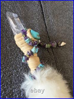 Vintage Native American Healing Stick 14