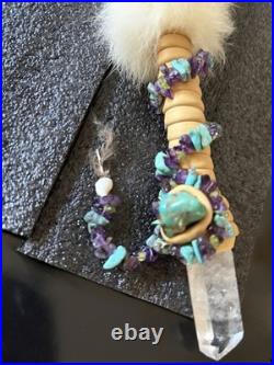 Vintage Native American Healing Stick 14