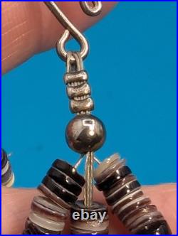 Vintage Native American Heishi Turquoise Coral Nuggets Women's Necklace Jewelry